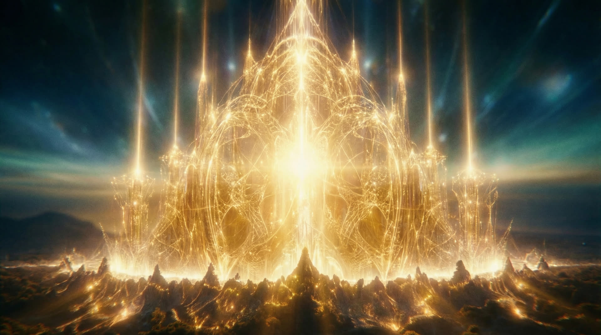 Catedral fractal de la Fuente cosmica